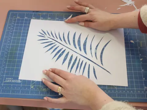Cómo hacer plantillas para pintar paredes con un buen acabado