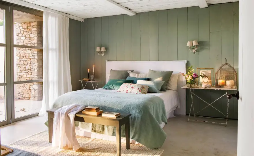 Colores para habitaciones que funcionan según la luz
