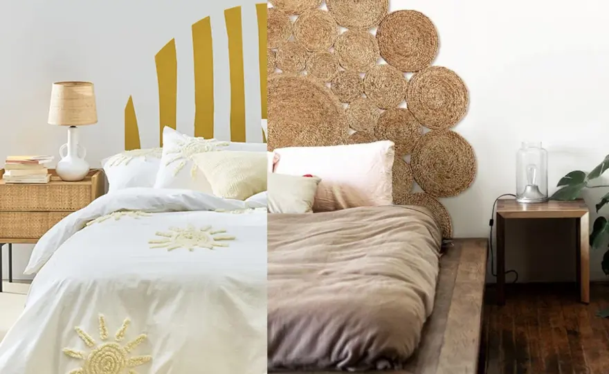 Ideas para hacer un cabecero de cama que sí funcionan