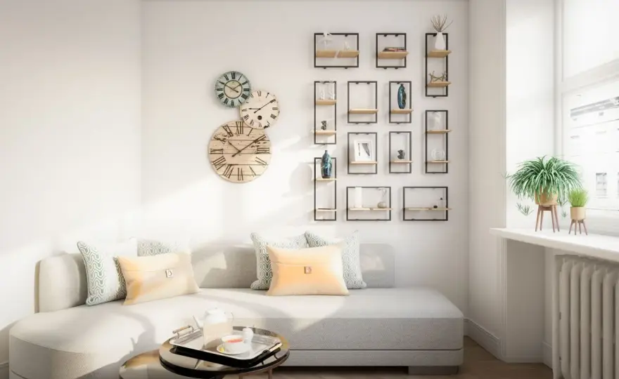 Cómo decorar una sala de estar pequeña sin recargarla