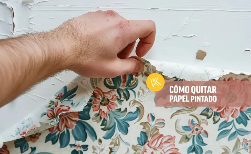 Cómo quitar papel pintado sin dañar la pared