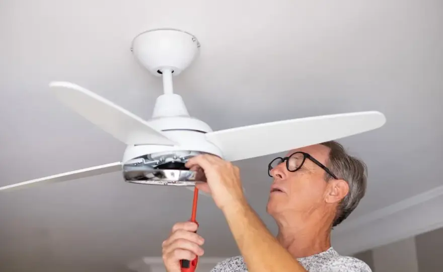 Ventilador de techo en pladur - cómo instalarlo sin problemas