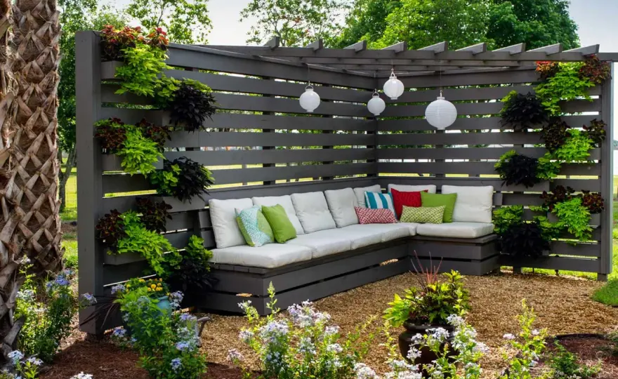 Decoración con palets que sí funciona en casa y en exterior