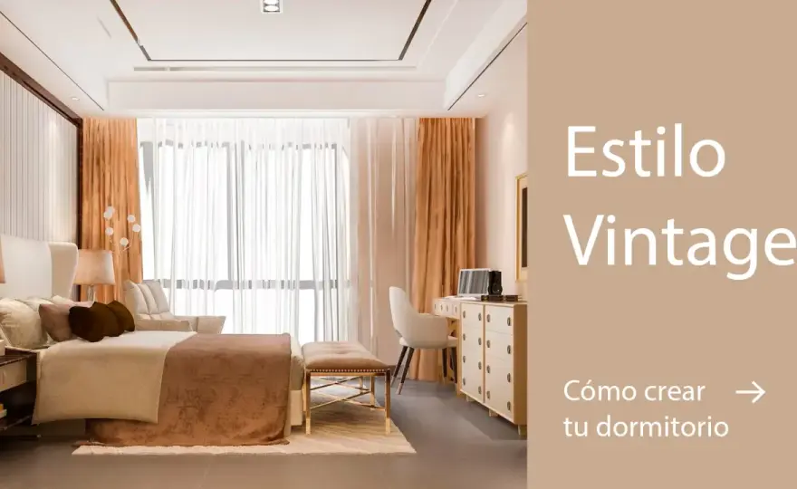 Cómo crear una habitación vintage sin recargarla