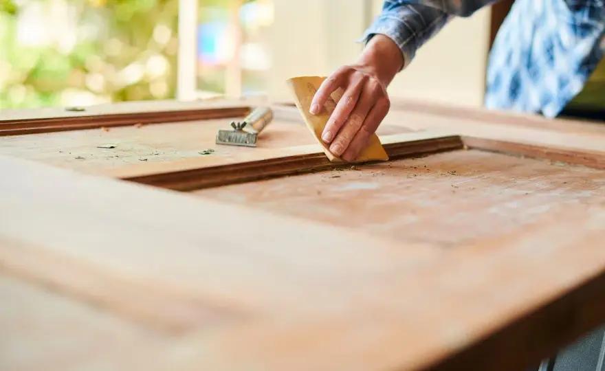 Cómo restaurar una puerta de madera exterior sin estropearla